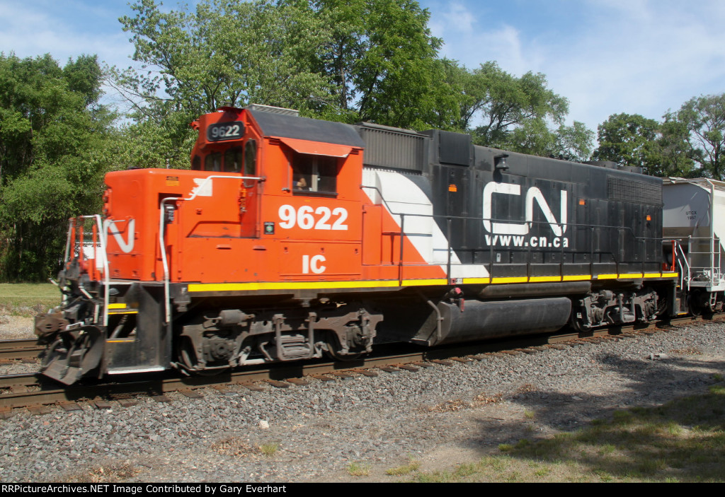 IC GP38-2 #9622 - Illinois Central (CN)
